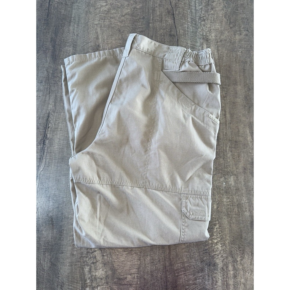 5.11 Tactical Pants Men's‎ 40x30 Beige  Ripstop Cargo Military Uniform Pockets